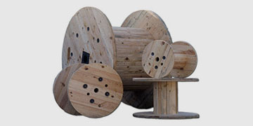 WOODEN CABLE DRUM